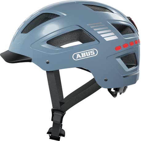 ABUS Hyban 2.0 LED signal glacier shiny