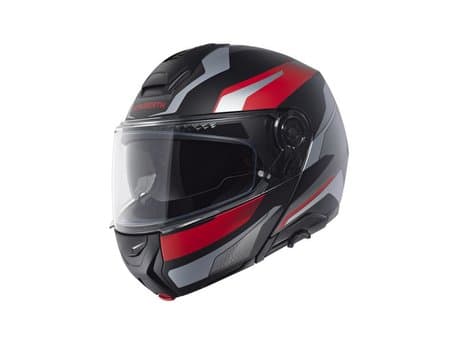 Schuberth Hjälm CONCEPT Tracer Röd Mattsvart