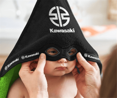 Kawasaki Baby-Ninja Towel / Barnbadhanduk
