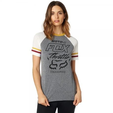 Fox Throttle Maniacs SS Top (Htr Graph)