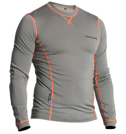 Halvarssons Tröja Light Wool Grå Merino ull
